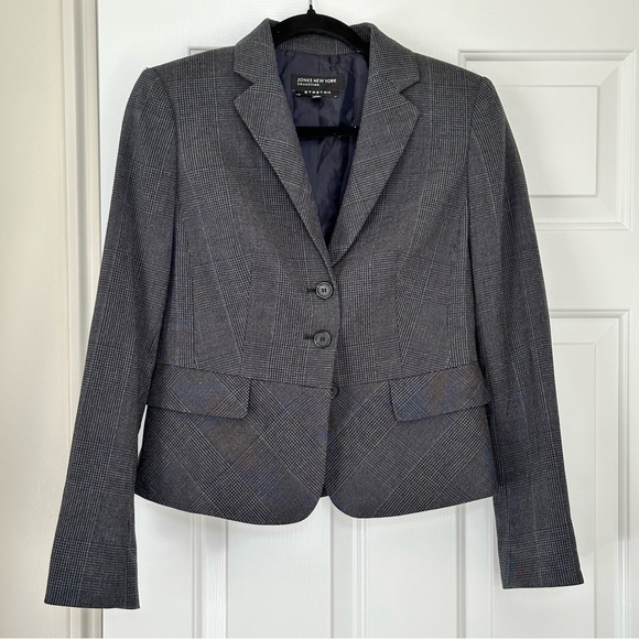 Jones New York Navy Multicolored Blazer (4) Like New, never worn - Picture 8 of 8